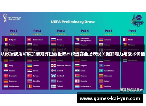 从数据视角解读加维对阵巴西世界杯预选赛全场表现关键影响力与战术价值